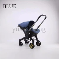 Poussette multifonctionnelle pour bébé de 0 à 24 mois, siège auto pliable, poussette de voyage bidirectionnelle pour nouveau-né et tout-petit 5