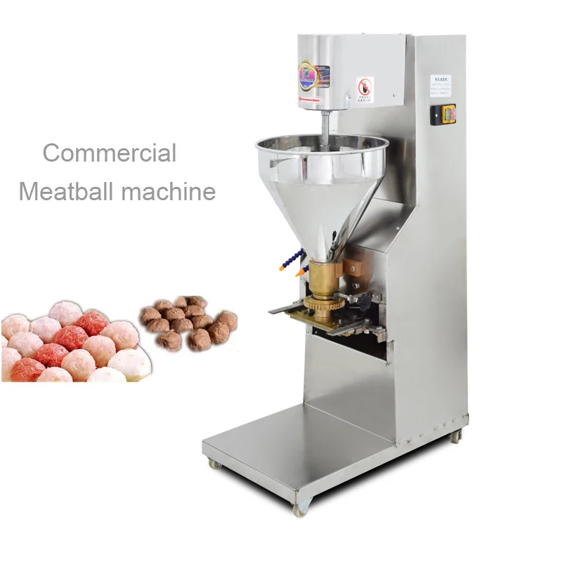 

Automatic Meatball Making Machine Commercial Beef Ball Forming Machine Industrial Meat Ball Maker 220V 1100W