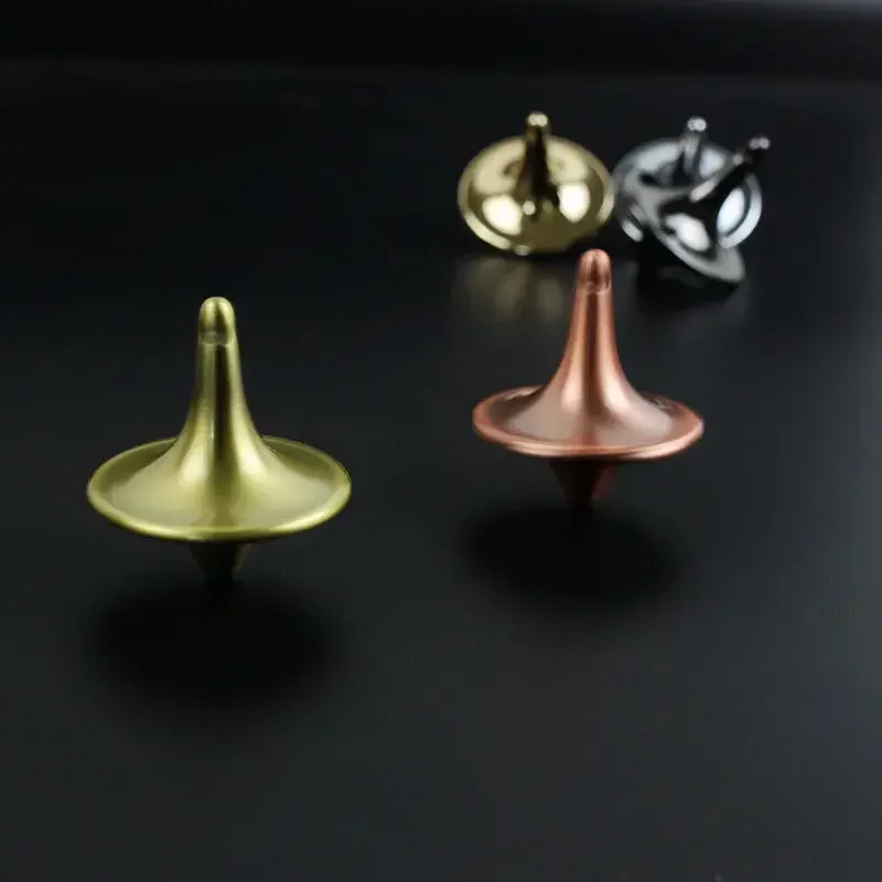 Spinning Top Toy Mini Magic Metal Gyro Spinning Top For Exquisite Collection Decor Birthday Gift