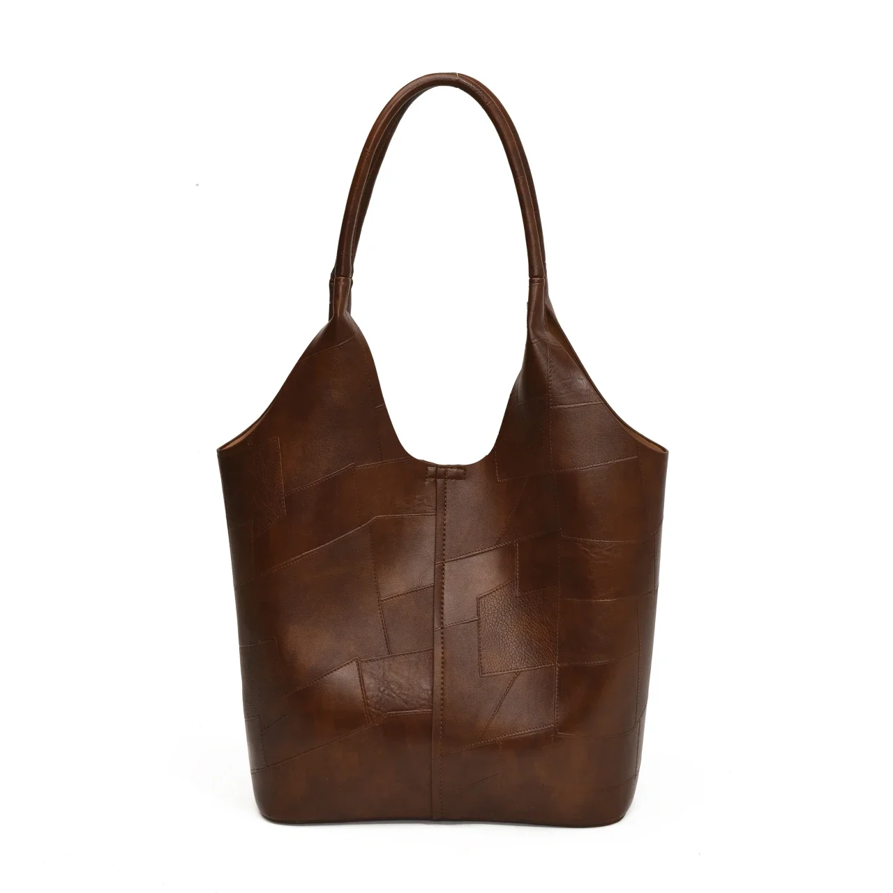 Bolso de mano de PU de color sólido, superventas, 2024, con hebilla, de gran capacidad, moderno, suave y versátil, para mujer