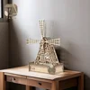 Tada 3D Large Wind Turbines DIY Wooden Puzzle Building Block Assembly Model Toys Creative Game For Children Kids Birthday Gift 1