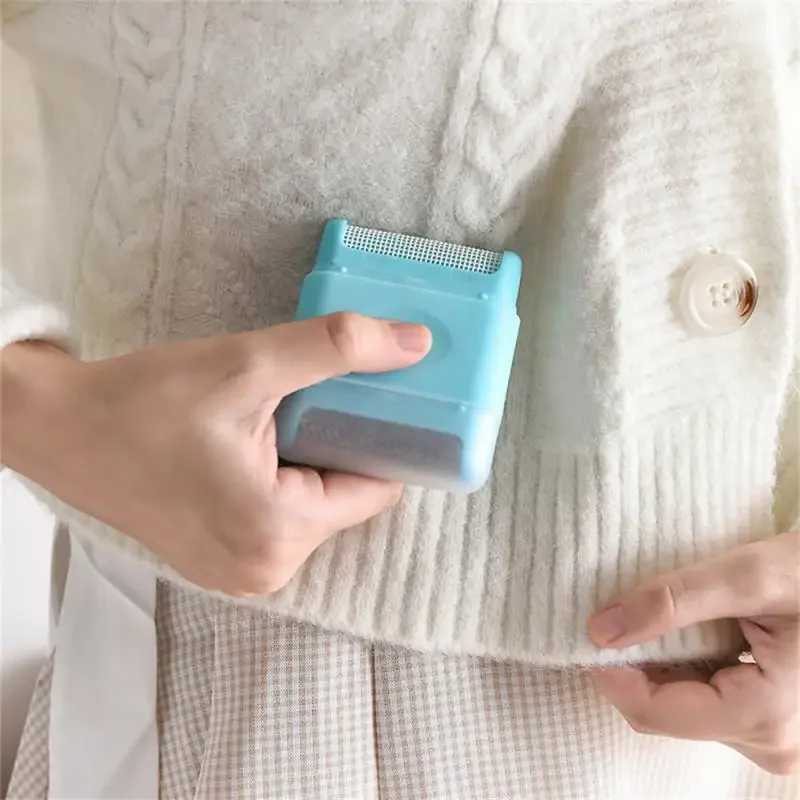 Mini Lint Remover Manual Hair Ball Trimmer Fuzz Pellet Cut Machine Portable Epilator Sweater Clothe Shaver Laundry Cleaning Tool