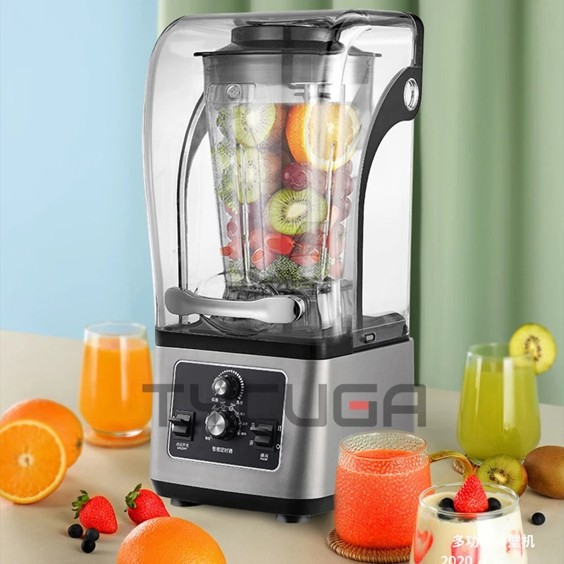 

110/220V Electric Blender Mixer Commercial Blender Fruit Food Ice Crusher Processor Smoothies Juicer Maker Crusher Grain Grinder