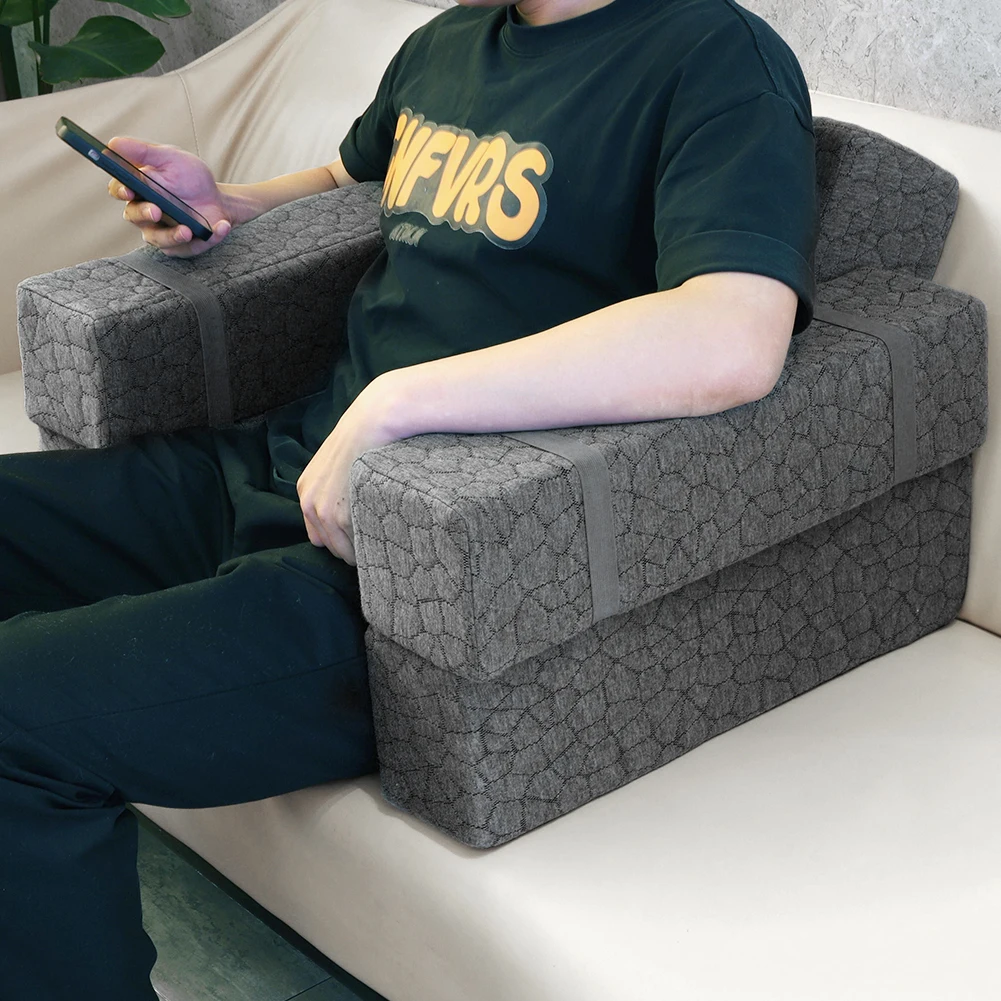 Extra Large Reading & Gaming Pillow Adjustable Laptop Lap Desk Pillow Arm Rest Pillow for Reading Gaming Working and More 2