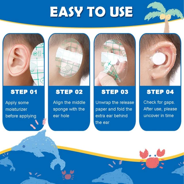 Swimming Ear Protection Ear Water Protection With Ear Plugs Ear Protection  Ear Water Protection Earring Covers