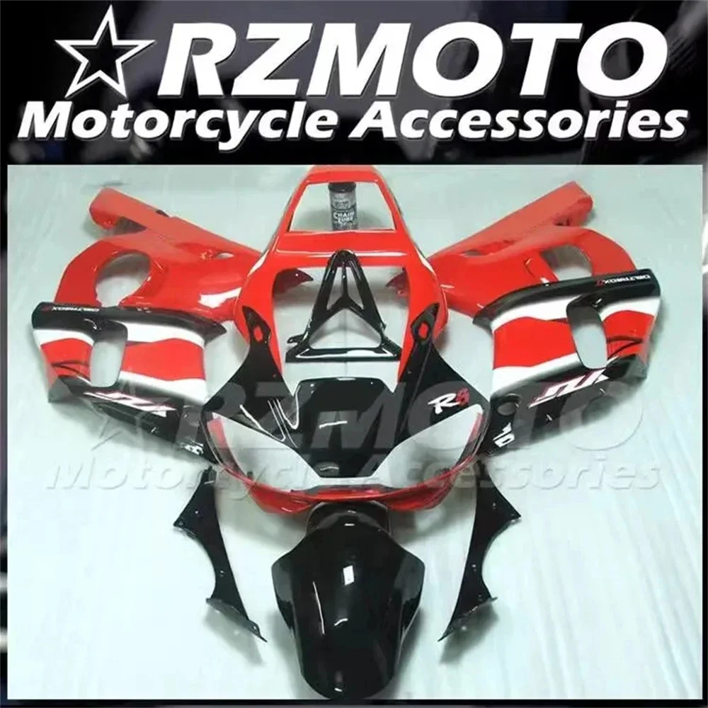 

New ABS Motorcycle Fairings Kit Fit for YAMAHA YZF- R6 98 99 00 01 02 1998 1999 2000 2001 2002 Bodywork Set Custom Black Red