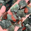 Natural High Quality African Bloodstone Minerals Raw Stone Crystal Healing Stone Rough Stone Bulk  Crystals Gemstone for Decor 5