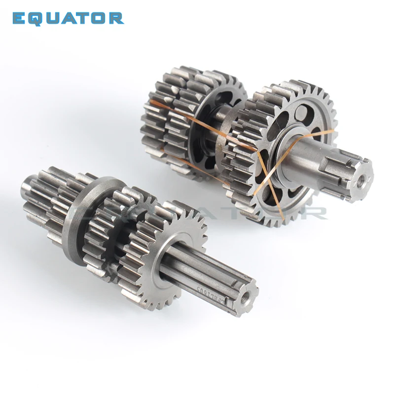 motor Fourth Gear Main Countershaft Transmission Gear Box Main Counter Shaft Fit Lifan 125cc Electric Foot Start Engines ZB-110