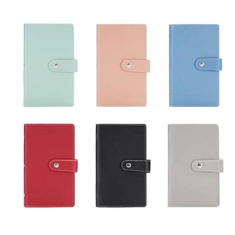 

96 Envelope Challenge Binder, 96 Envelope Savings Challenge Book, Budget Binder With Cash Envelopes 6 Pieces