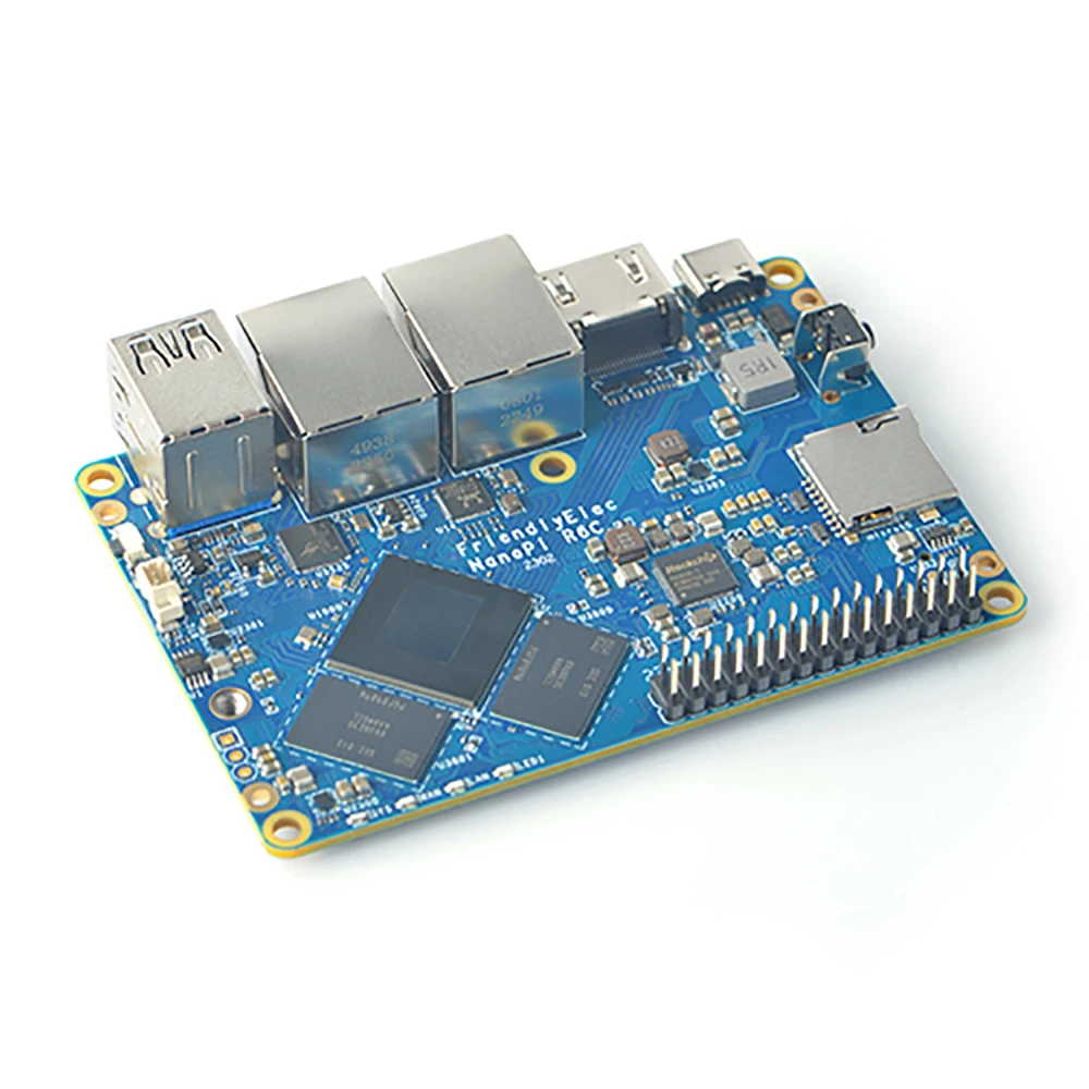 Youyeetoo NanoPi R6C  Rockchip RK3588S 4GB/8GB RAM 32GB eMMC ̴ IoT Ʈ ġ , ȵ̵/FriendlyWrt/