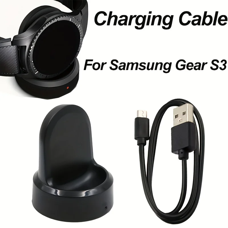 Magnetic Charger Dock for Samsung Gear S3 S2 Galaxy Watch Charging Cradle USB Cable