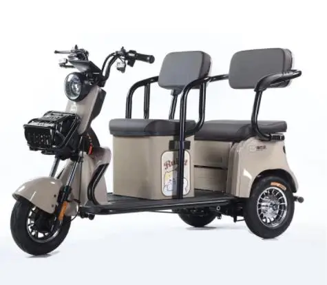 Cheaper Electro Tricycle 3 Wheel Motorcycle for Adults Pedicab Sale passengers