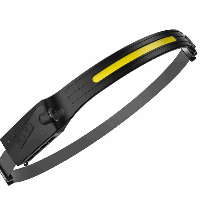 

New Headlight LED Rechargeable USB Sensor Headlight Waterproof Running Lamp For Running Jogging Hiking Camping Fishing