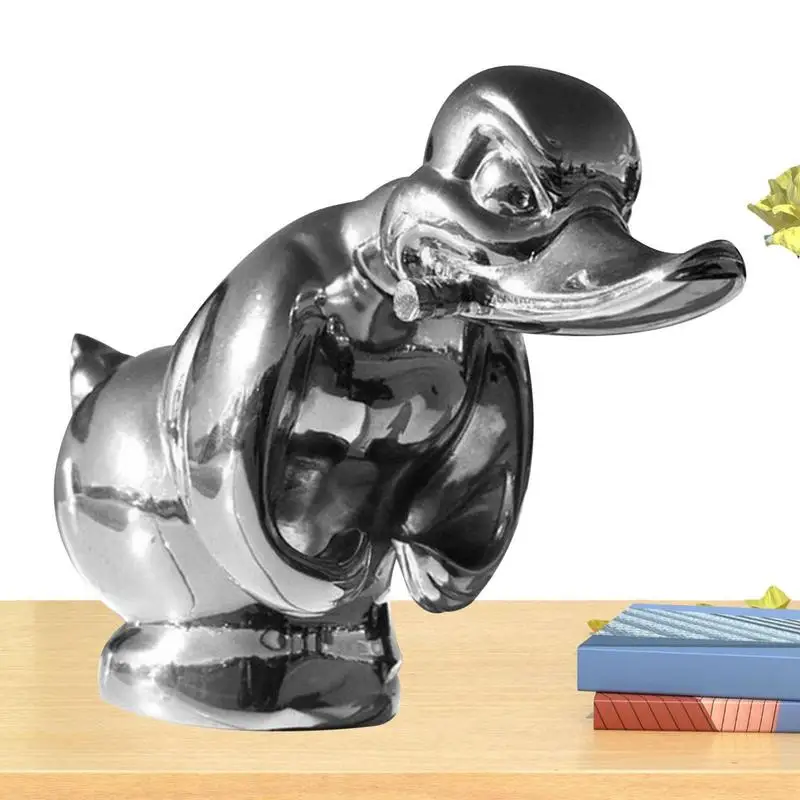 

Car Front Hood Ornament Angry Duck MTB Road Bike Motor Riding Cycling Accessories Angry Duck Hood Ornament Car Accessory