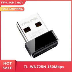 TP-LINK WiFi Antenna Wireless 150Mbps Adapter Network Card TL-WN725N Mini USB drive-free WiFi Receiver & Transmitter Soft AP