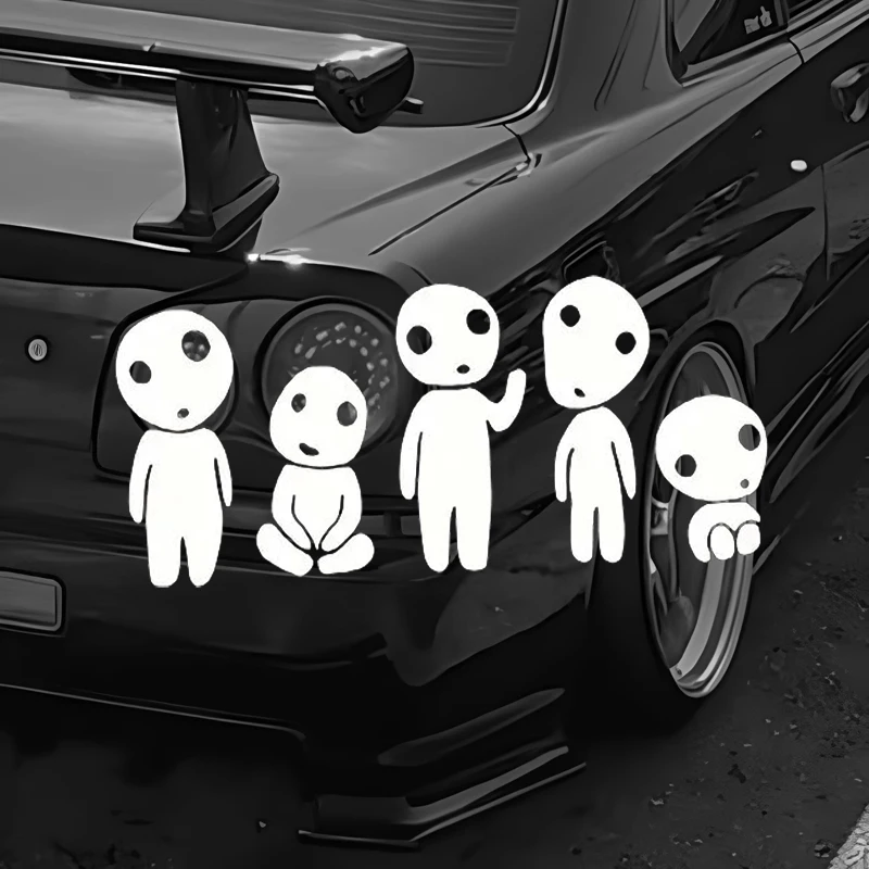 Anime Stickers, Cartoon Stickers, Car Stickers, Vinyl Decals - For Cars, Trucks, Walls, Laptops, Windows, Motorcycles - 2