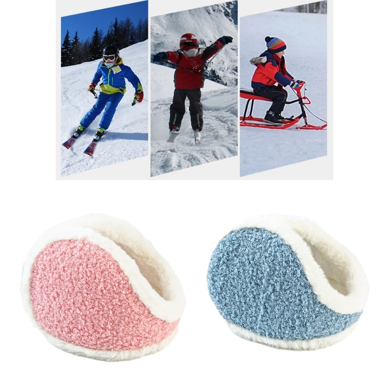 Winter Earmuffs Headwear Stay Warm and Trendy Simple Ear Warmers Cold Weather Cycling Running Sports Supplies