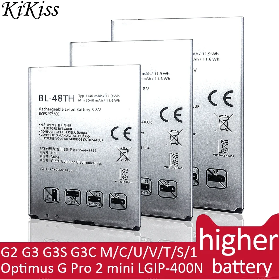 

Фотоаккумулятор для LG Optimus G G2 G3 G3S G3C M/C/U/T/S/1 Pro 2 mini