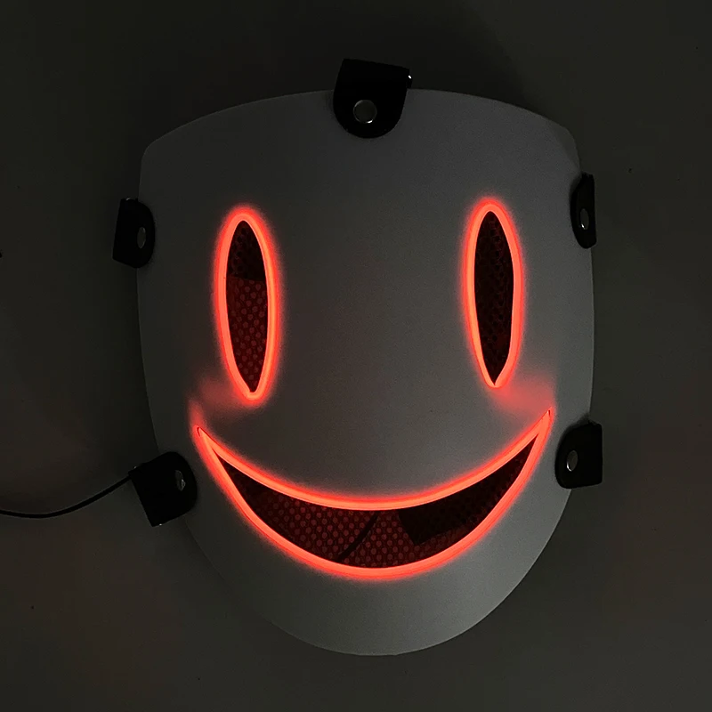 High Rise Invasion-Inspired Yuri Honjo Neon Glow Face Mask Cosplay Prop