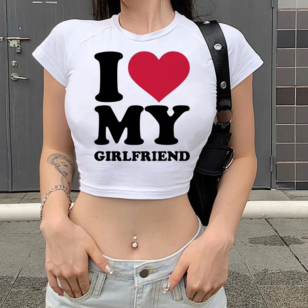 

i Love to Make Boys Cry hippie trashy crop top Female manga trashy Kawaii goth crop top clothing