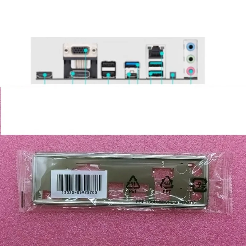 i/o shield plaque arriere en PLA pour ASUS A7V8X-X