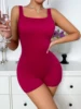 Women’s Sexy Backless Tank Rompers Top Bodycon One Piece Halter Sleeveless Bodysuit  Short Jumpsuits Women’s Sexy Backless Tank Rompers Top Bodycon One Piece Halter Sleeveless Bodysuit  Short Jumpsuits