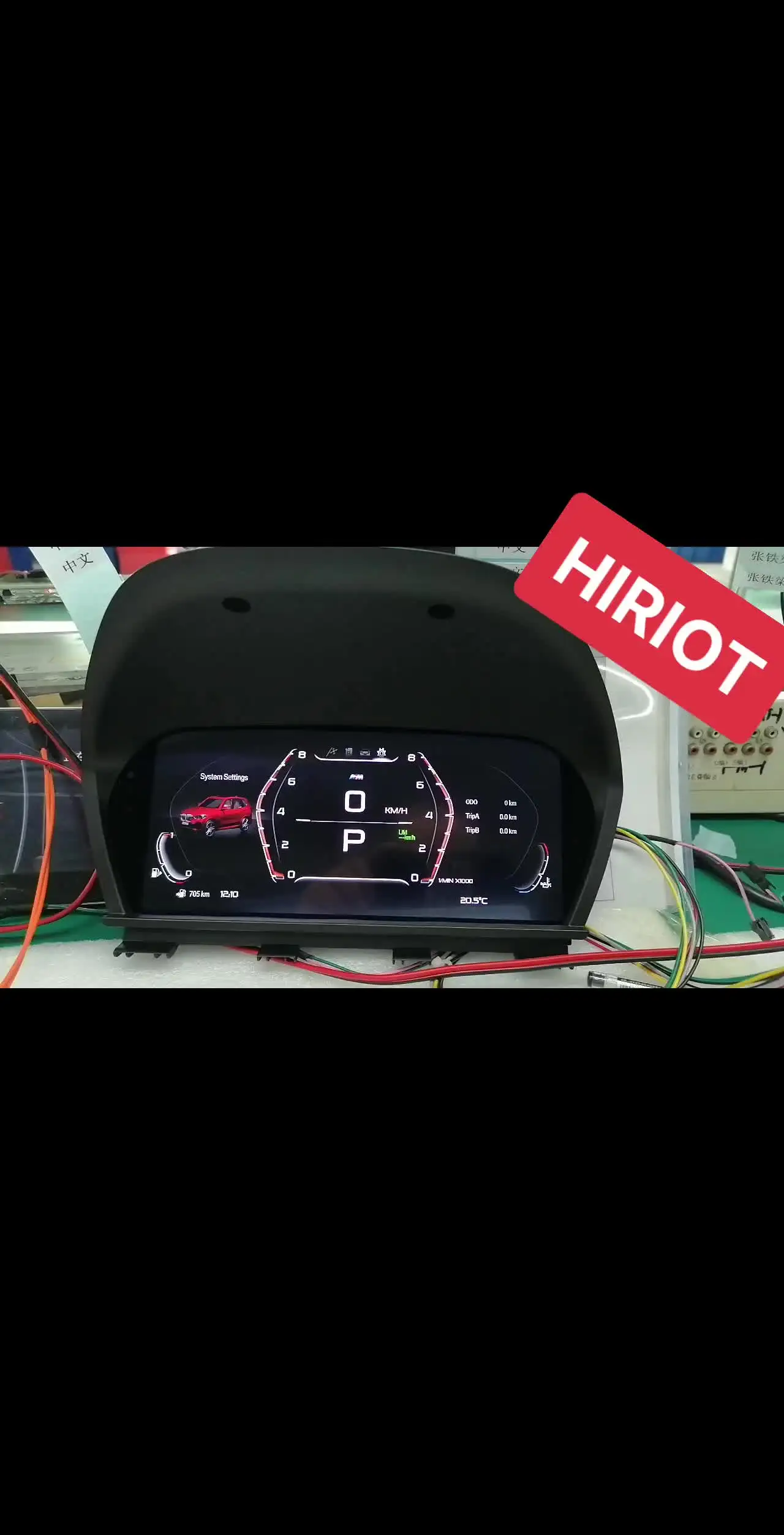 BMW LCD デジタルメータ BMW用デジタルインストルメントゲージクラスター,スピード