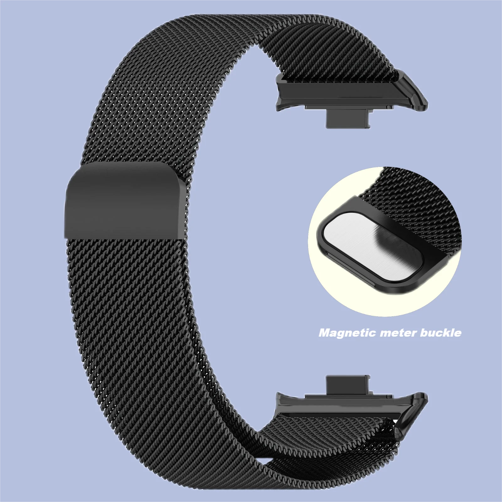Sleek Milanese Stainless Steel Replaceable Watch Strap