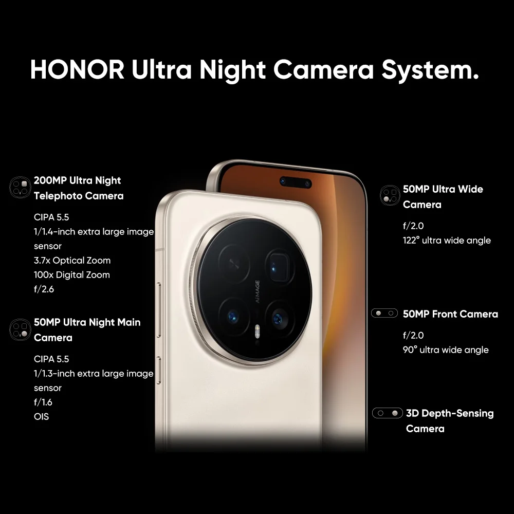 هاتف HONOR Magic8 Pro إصدار عالمي 6.71 بوصة