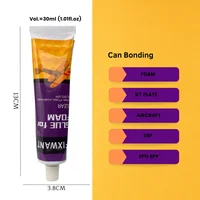 High-Strength Foam Glue for Waterproof Bonding Sponge Aircraft Model Wood Metal EPS EPO EPP Adhesive and More 2