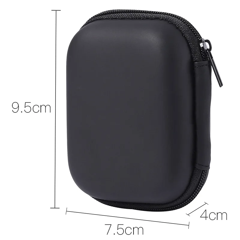 Sac de rangement pour GoPro Hero 12 11 10 9 8 7 6 5 4 3, vue de côté montrant la poche avant