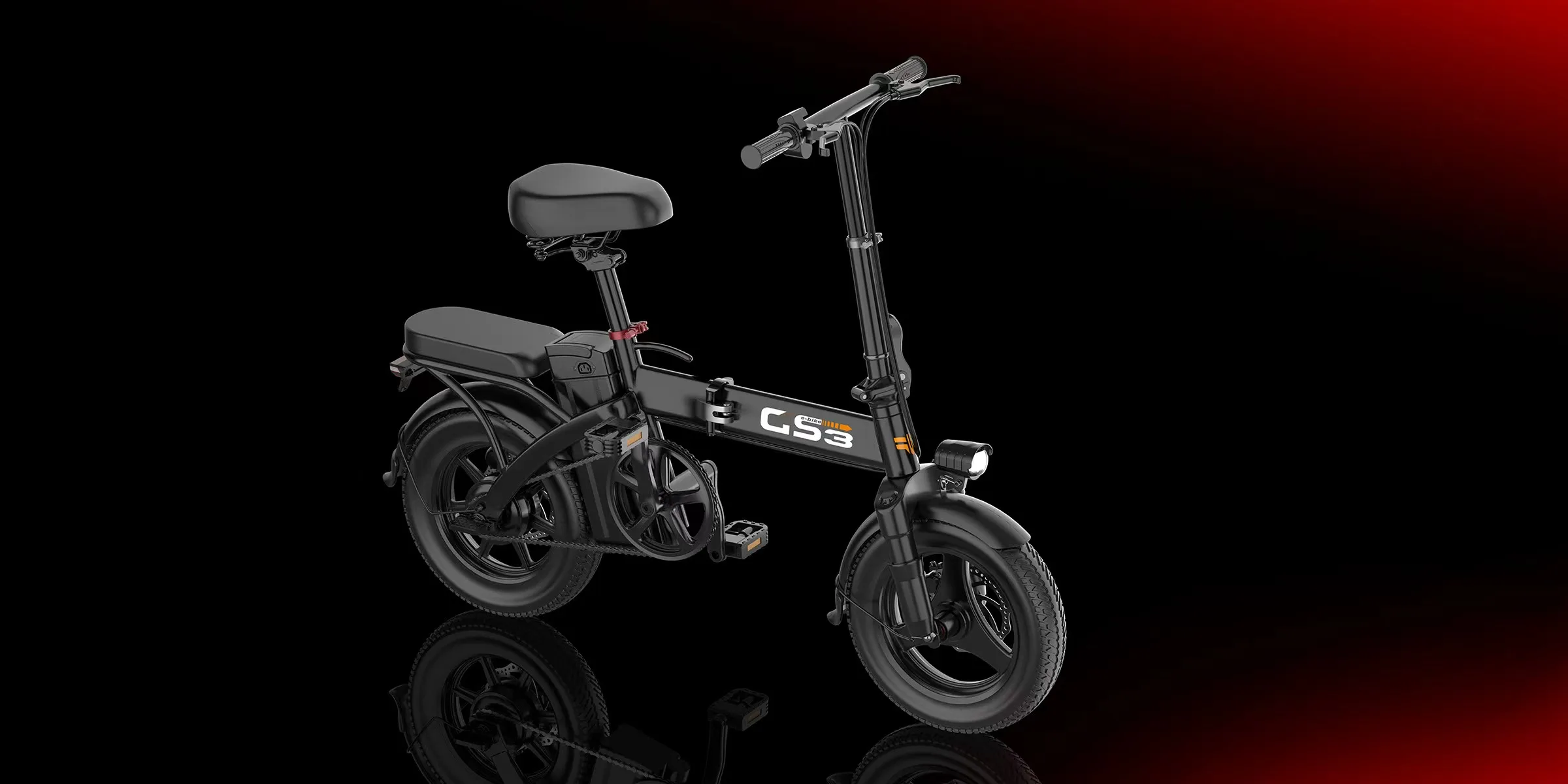 bočný profil elektrického bicykla