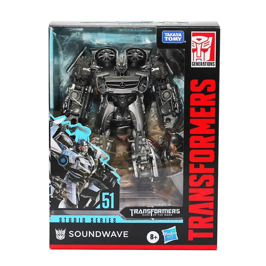 

Takara Tomy Hasbro Transformers Studio Series 51 Soundwave Deluxe Class Transformers Toys Anime Action Figures Toys for Children