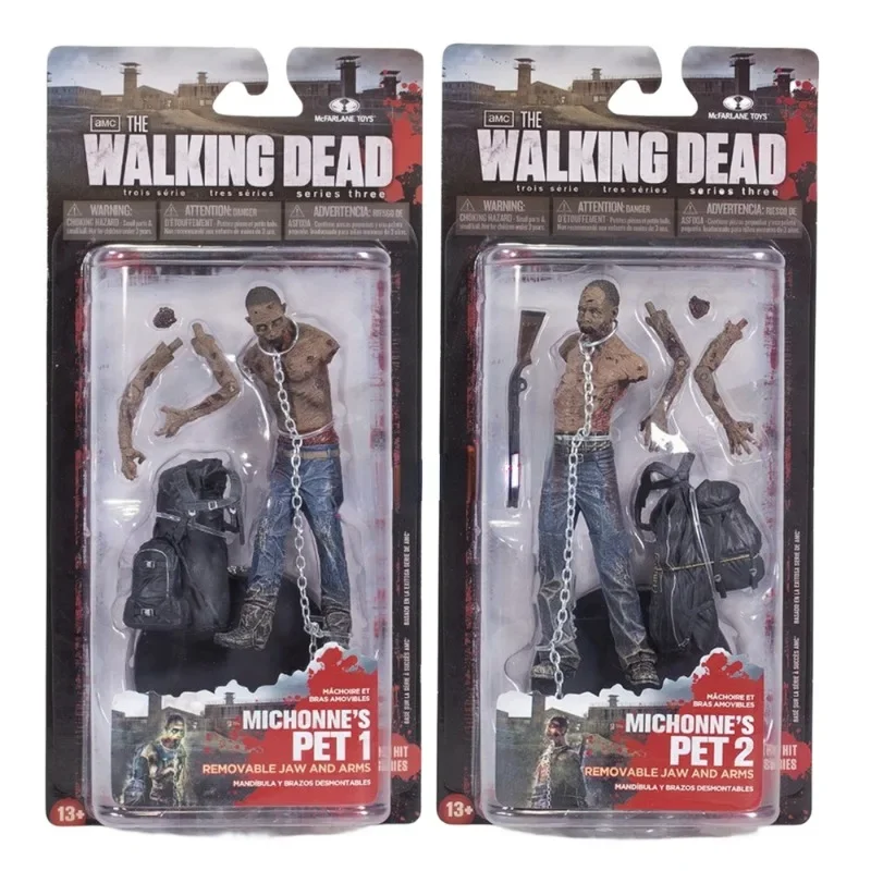 

Original McFarland The Walking Dead Movie Anime Figure Pet Zombie 5 Inches 1/12 Action Figures Scale Model Collectible Toy