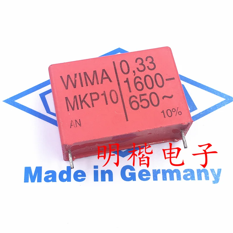 Бесплатная доставка 1 шт./2 шт. WIMA немецкий конденсатор MKP10 1600 в мкФ 0 33 330нф P = 334 мм |