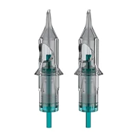 STIGMA 50Pcs High Quality Tattoo Needle Cartridge RL 0.3/0.35MM Blue Disposable Professional Sterilized Safety Tattooing Supply 2