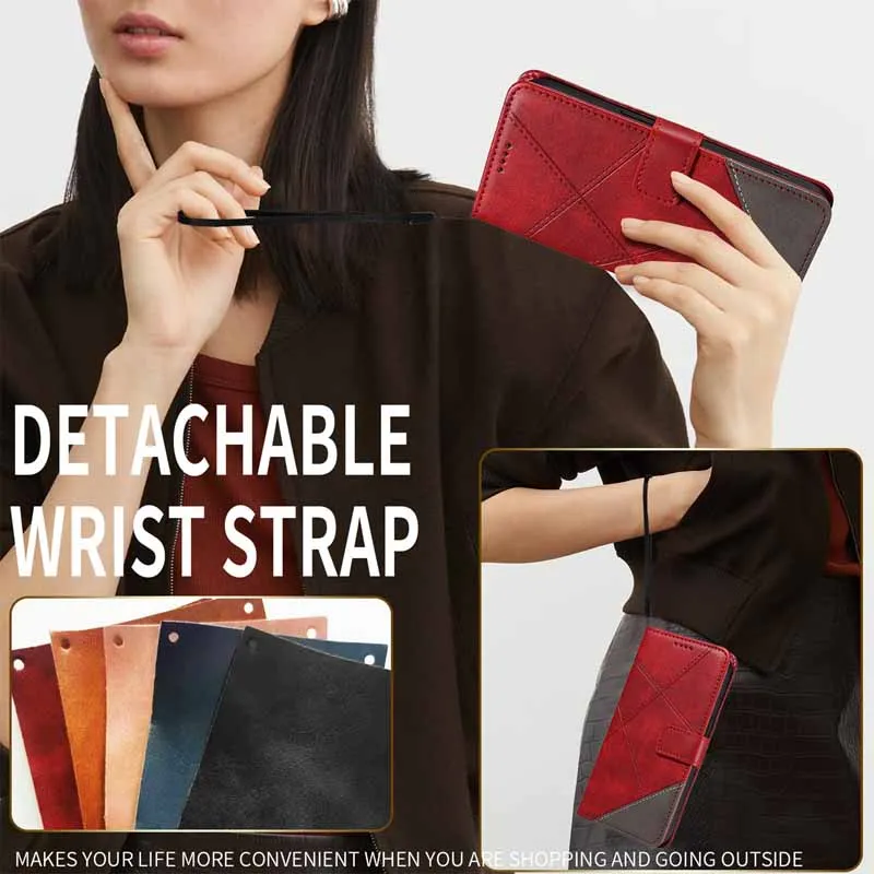 Leather Magnetic Flip Wallet Phone Cover