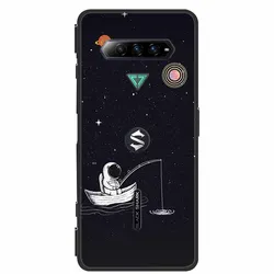 Étui de téléphone en silicone doux TPU Astronaute