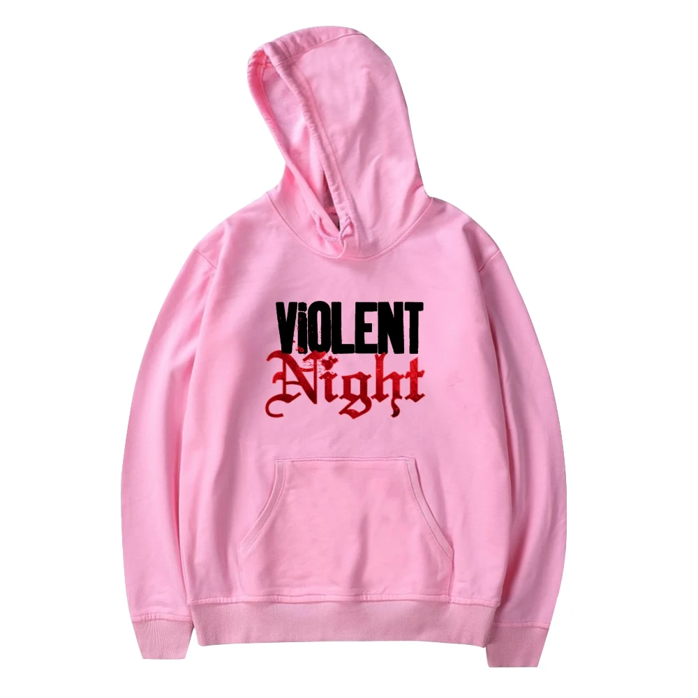 Violent Night Movie Hoodie Unisex Long Sleeve Women Men Hooded Sweatshirt Casual Style Fashion Clothes