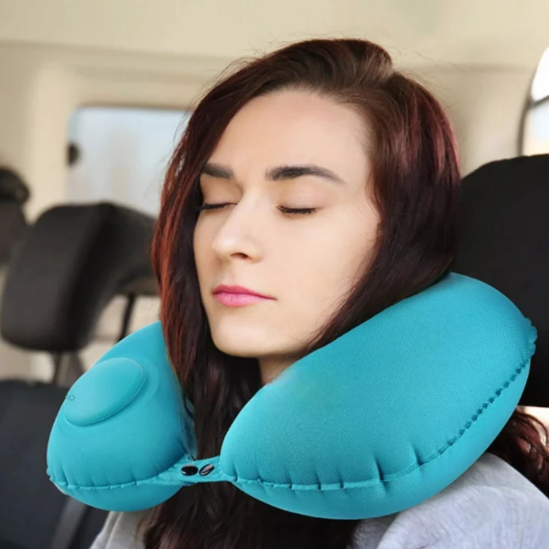 2022TravelPillowsAirplanesInflatableSuperLightPortableNeck