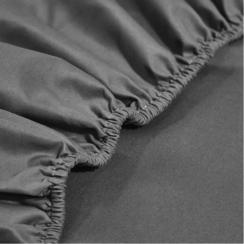 WASART Elastic fitted sheet mattress protector cover couple bedroom luxury double bed bedding queen king size bedsheet 90/150cm 3