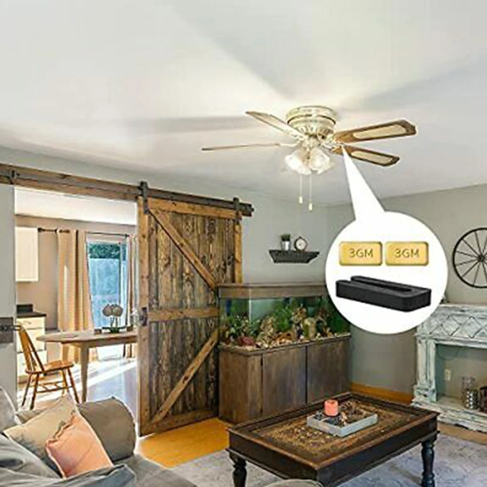 4 Sets Ceiling Fan Blade Balancing Kit Fan Balancing Kits Clamp Balance Clamp 3GM Weight Ceiling Hardware Accessories