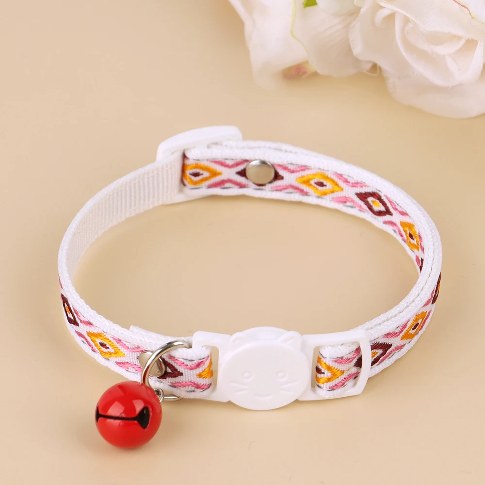 Title 10, 11 Colors Quick Release Cat Collar Personalized...