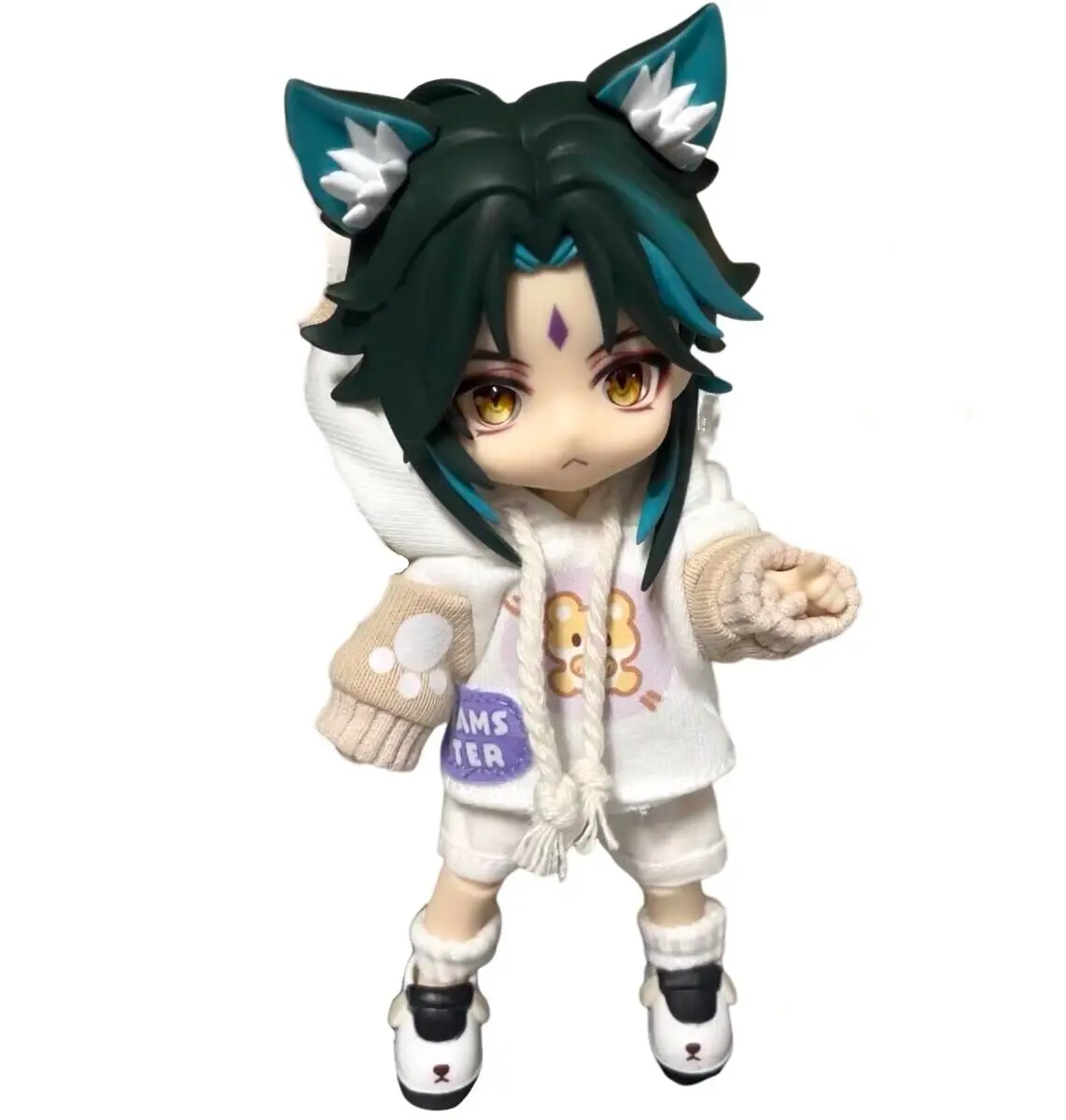 thumbnail image 1 of Disfraz de Anime Bungo Stray Dogs Nakahara Chuya para adulto, unisex, con abrigo y pantalones, para Halloween, uniforme de fiesta, 1 of 5