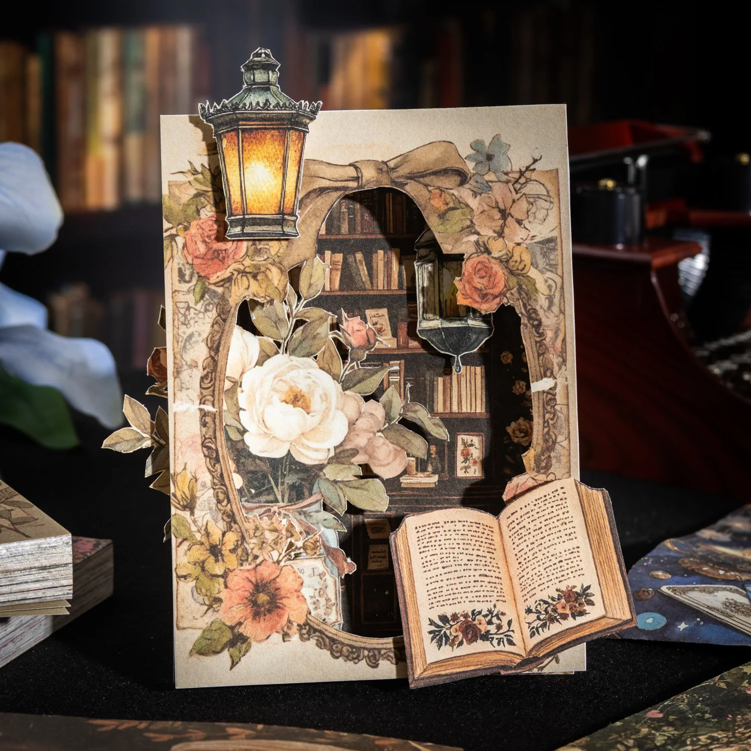 100 pcs Vintage Large size Scrapbooking Material paper Planner handmade DIY Hand Account Diary Album Background paper