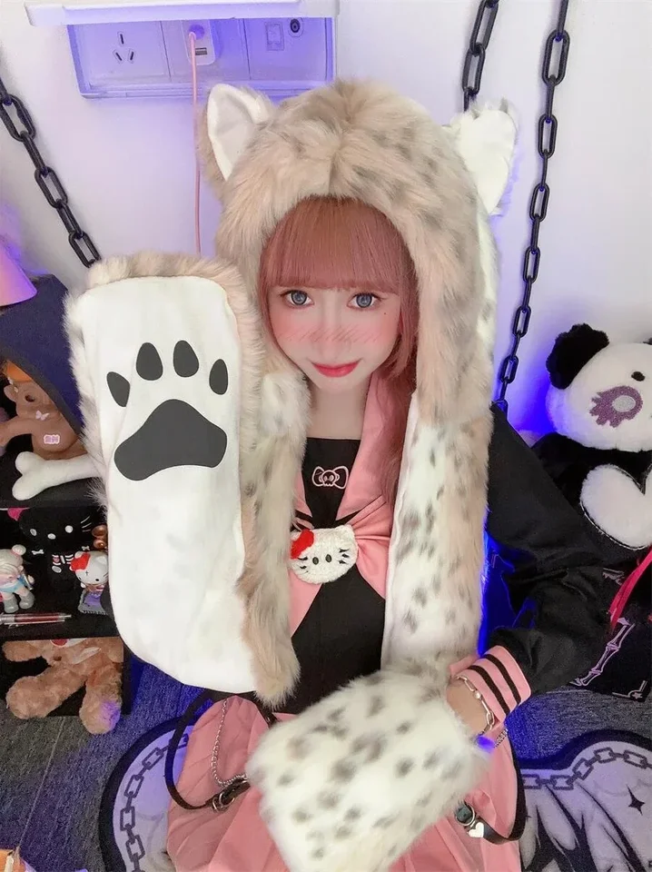 帽子 Sex fur cap pink archive y2k oops Sex fur cap pink archive y2k oops
