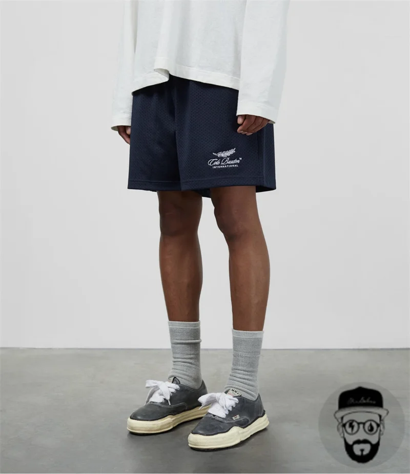 Cole Buxton shorts logo embroidered mesh men's sports shorts basketball shorts