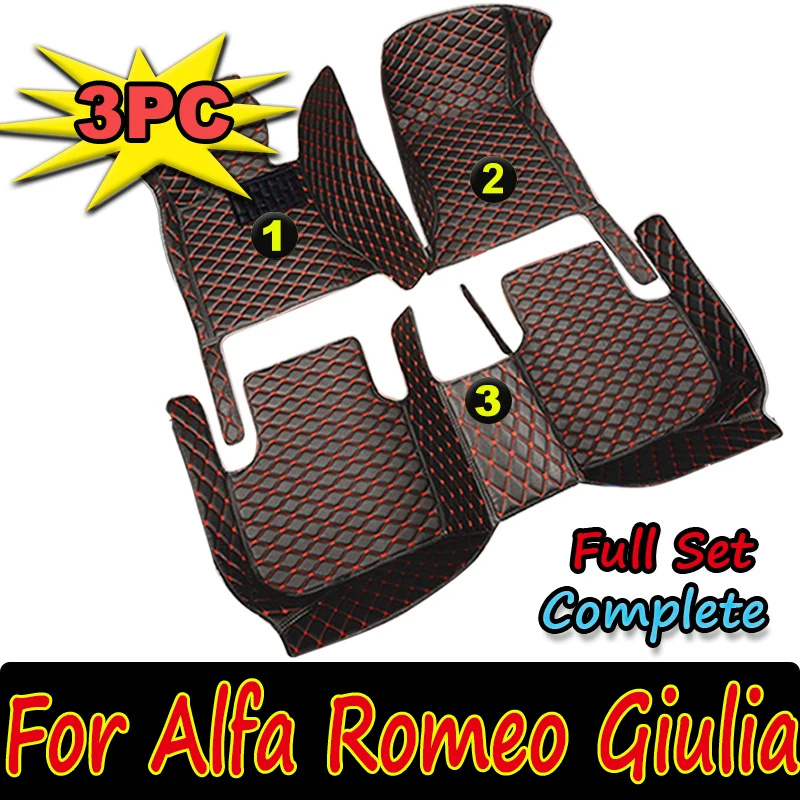 

Carpets For Alfa Romeo Giulia 2021 2020 2019 2018 2017 Car Floor Mats Custom Styling Auto Interior Accessories Foot Pads Cover