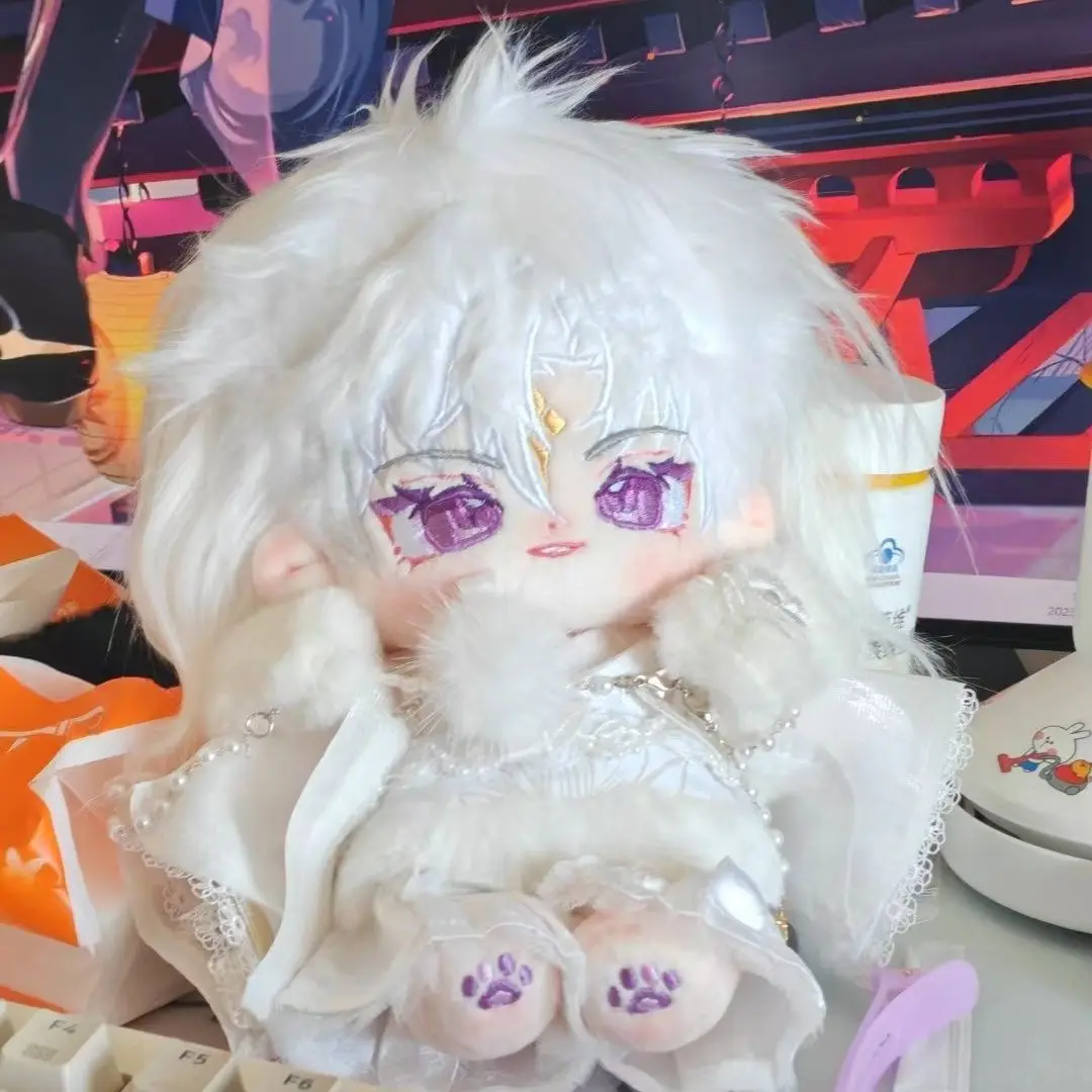 

Game Anime Onmyoji Yamata no Orochi Handsome Cotton Body 20CM Cosplay Cartoon Dress Up Pillow Plushie Xmas Gift