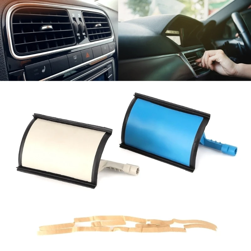 

2PCS Dual Zone Climate Control Automatic Air Conditioning Heater Flap Repair Parts Compatible-for 407 C5 6480E3 Drop Shipping